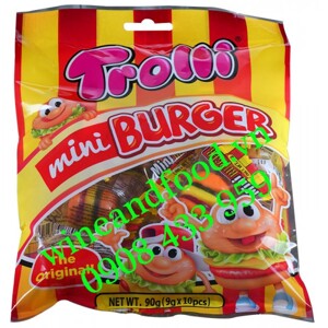 Kẹo dẻo Trolli mini burger 90g