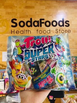 Kẹo dẻo Trolli Super Stars hỗn hợp 200gr