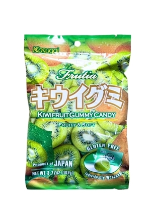 Kẹo dẻo vị kiwi Kasugai 107g