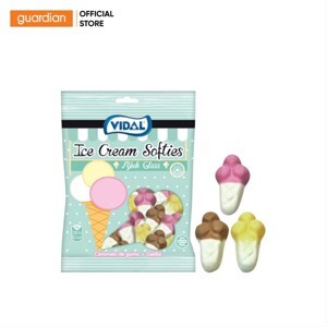 Kẹo dẻo Vidal hình cây kem gói 100g