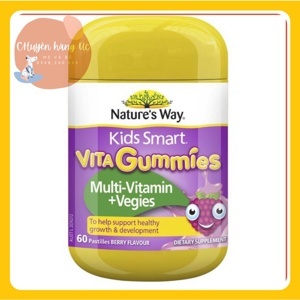 Kẹo dẻo Vita Gummies bổ sung Multi-Vitamin + Rau quả - 60 viên