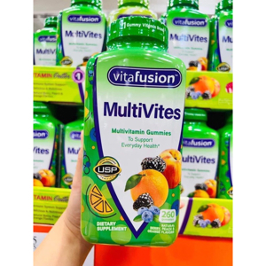 Kẹo dẻo Vitafusion MultiVites Gummy Vitamins - 260 viên