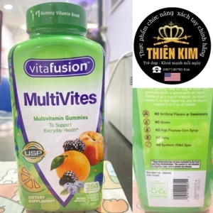 Kẹo dẻo Vitafusion MultiVites Gummy Vitamins - 260 viên