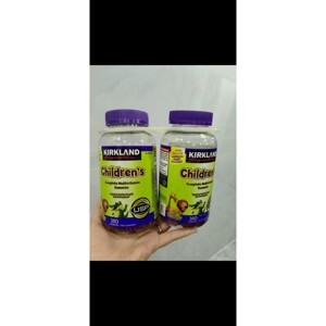 Kẹo dẻo Vitamin Kirkland Signature Children’s Complete Multivitamin Gummies 160 viên (2 tuổi+)