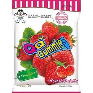 Kẹo dẻo Want Want QQ Gummies gói 70g