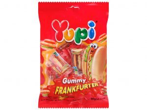 Kẹo dẻo Yupi Frankurter gói 96g