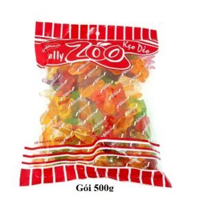 Kẹo dẻo Zoo Jelly Bibica 500g