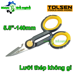 Kéo điện tử 5'' Tolsen 30043 14cm