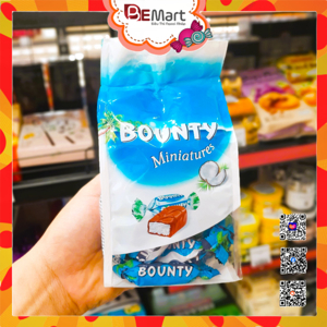 Kẹo Dừa bọc chocolate Bounty Miniatures 100g