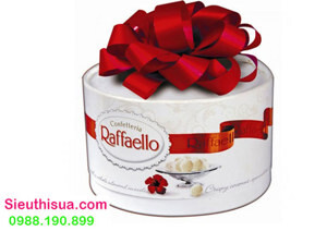 Kẹo dừa Raffaello Ferrero - 200g, hộp nơ