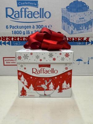 Kẹo dừa Raffaello Ferrero hộp sắt 300g