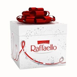 Kẹo dừa Raffaello Ferrero hộp sắt 300g