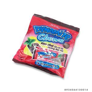 Kẹo Dynamite Chew Hương Socola Nhân Bạc Hà Gói 125g