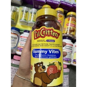 Kẹo gấu dẻo bổ sung đa vitamin cho trẻ L'il Critter Gummy Vites 275 viên