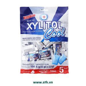 Kẹo gum không đường Lotte Xylitol Cool gói 159.5g