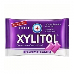 Kẹo gum không đường Xylitol Lotte gói 11.6g