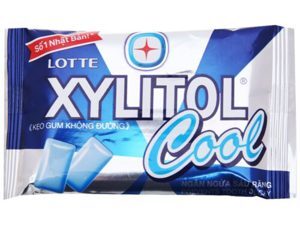 Kẹo gum không đường Xylitol Lotte gói 11.6g