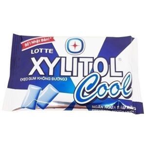 Kẹo gum không đường Xylitol Lotte gói 11.6g