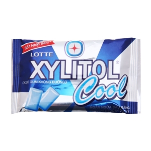 Kẹo gum không đường Xylitol Lotte gói 11.6g