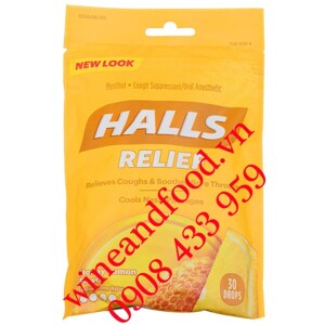 Kẹo Halls chanh mật ong 30 viên