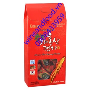 Kẹo hồng sâm 6 tuổi Kogine 200g