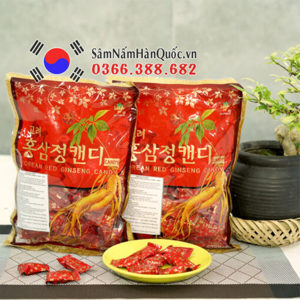 Kẹo hồng sâm KGS Korean Red Ginseng Candy 300g