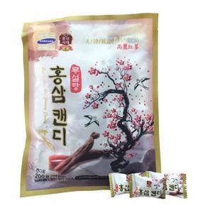 Kẹo hồng sâm Không Đường 200g Cành Đào Hàn Quốc