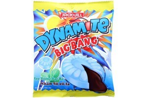 Kẹo hương bạc hà nhân socola Dynamite Big Bang gói 60g