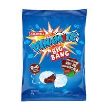 Kẹo hương bạc hà nhân socola Dynamite Big Bang gói 120g