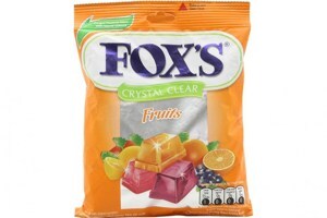 Kẹo hương bạc hà trái cây Fox's gói 90g