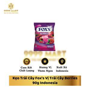 Kẹo hương bạc hà trái cây Fox's gói 90g