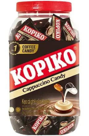 Kẹo hương cà phê Kopiko hủ 600g