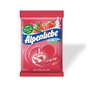 Kẹo hương kem dâu Alpenliebe gói 120g