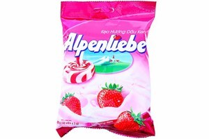 Kẹo hương kem dâu Alpenliebe gói 120g