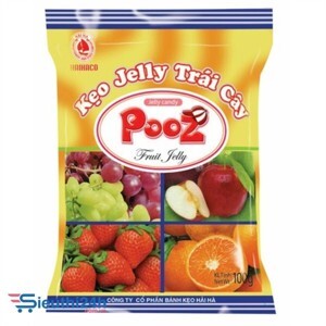 Kẹo Jelly trái cây Pooz 100g