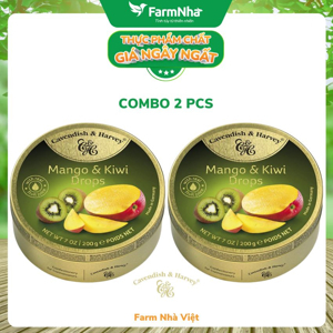 Kẹo Mango Kiwi Cavendish & Harvey - 200g