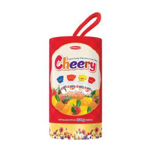 Kẹo mềm Cheery hộp nhựa Tròn 150g