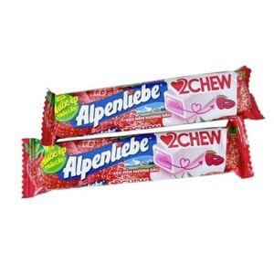Kẹo mềm hương dâu Alpenliebe 2Chew thanh 24.5g