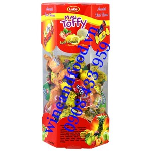 Kẹo trái cây mềm nhân Siro Mini Toffy Lale 200g