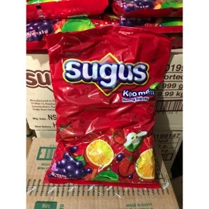 Kẹo mềm Sugus hương trái cây gói 1kg