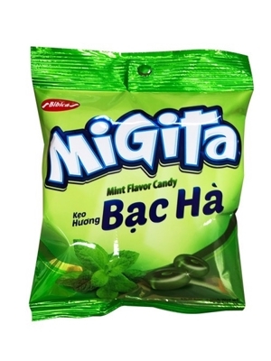 Kẹo Migita bạc hà 70g