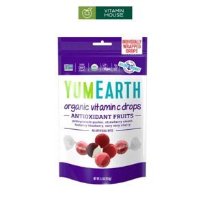 Kẹo mút hữu cơ Yumearth Organic Pops