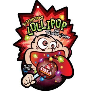 Kẹo mút lollipop Striking vị cola 13.8g