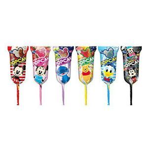 Kẹo mút trái cây Glico Popcan Mickey