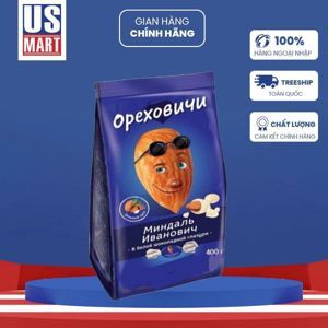 Kẹo nga sô cô la nhân hạnh nhân Invanovich Opexobuyu 400g