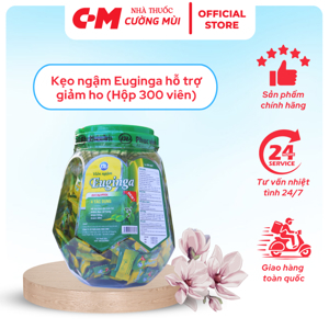 Kẹo ngậm ho PV Euginga 300 viên
