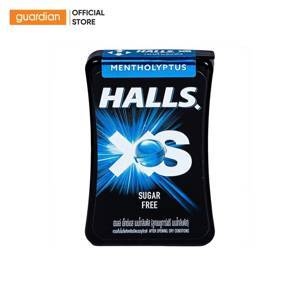 Kẹo ngậm không đường Halls XS vị bạc hà hộp 15g