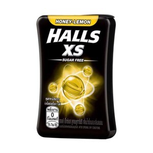 Kẹo ngậm không đường Halls XS hương Chanh mật ong 15g