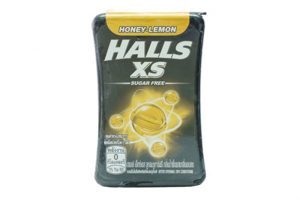 Kẹo ngậm không đường Halls XS hương Chanh mật ong 15g