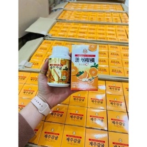 Kẹo ngậm vitamin c jeju tangerine vita c plus 500g